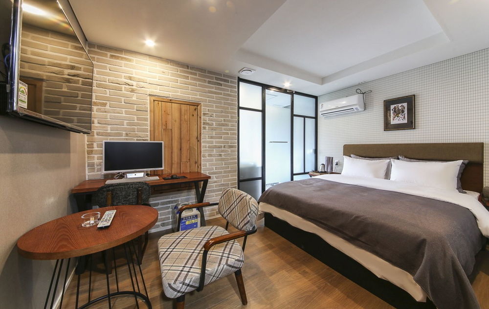 בוסאן Brown Dot Hotel Gwangan Beach מראה חיצוני תמונה