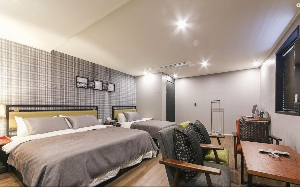 בוסאן Brown Dot Hotel Gwangan Beach מראה חיצוני תמונה