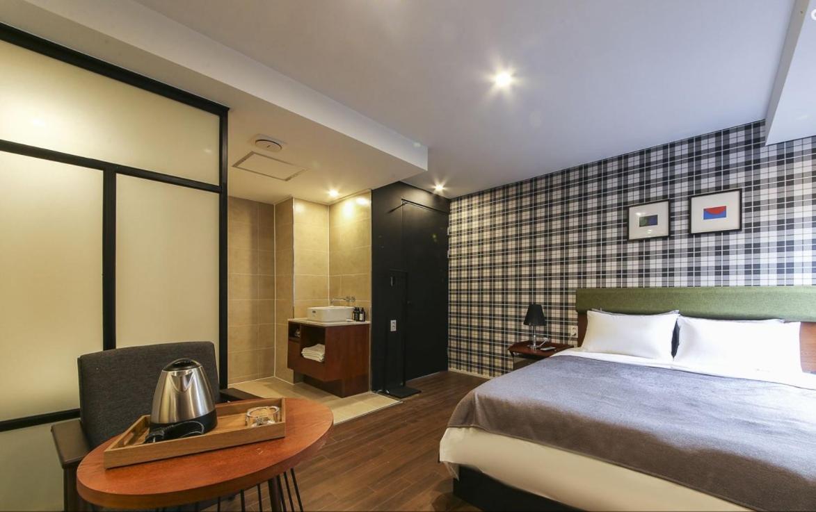 בוסאן Brown Dot Hotel Gwangan Beach מראה חיצוני תמונה