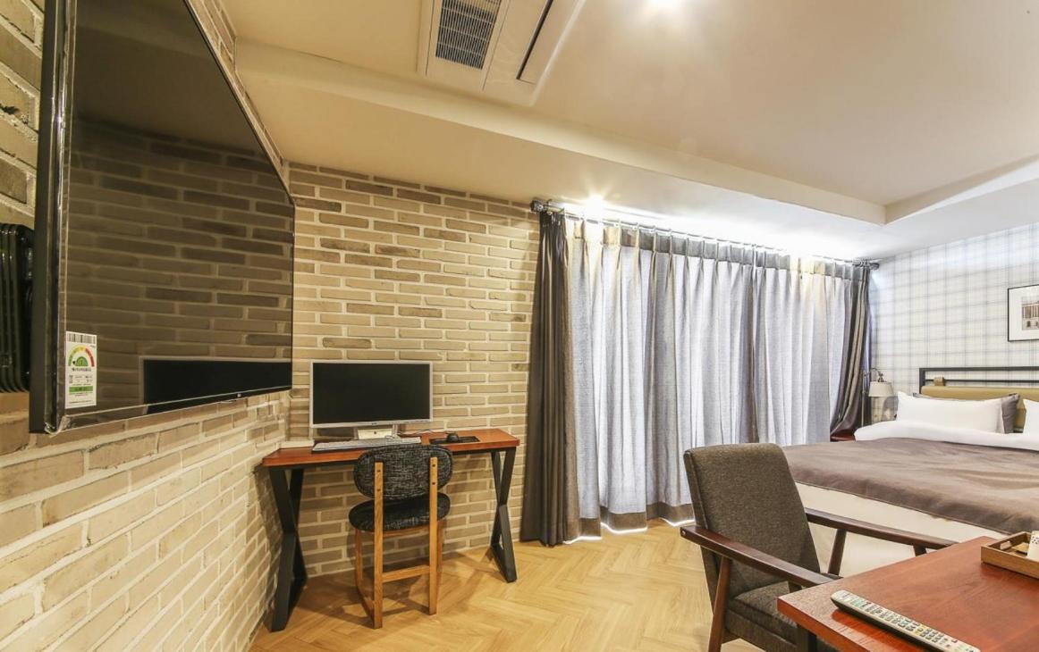 בוסאן Brown Dot Hotel Gwangan Beach מראה חיצוני תמונה