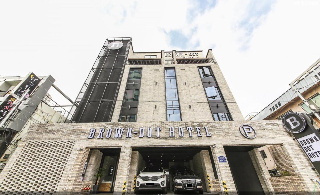 בוסאן Brown Dot Hotel Gwangan Beach מראה חיצוני תמונה